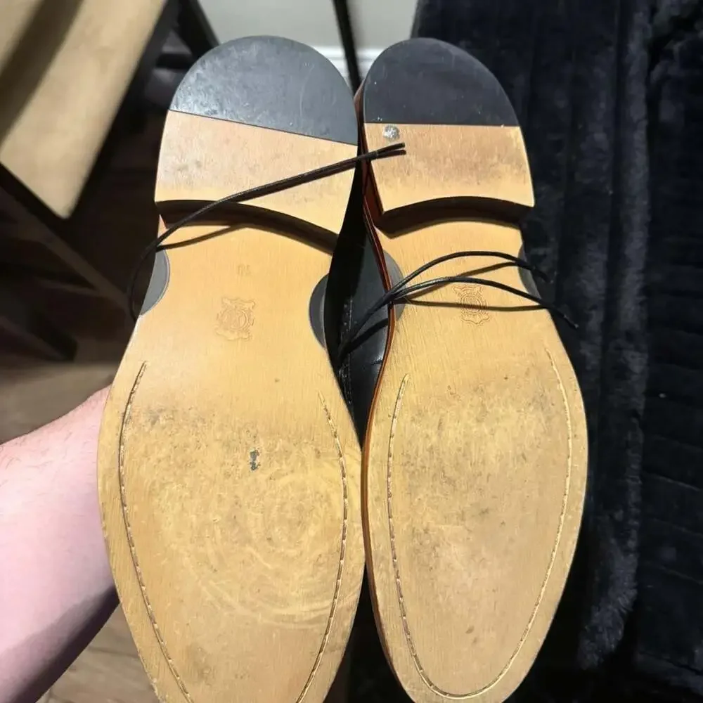 Aston Grey Lovorwen Wingtip Oxford Dress Shoes